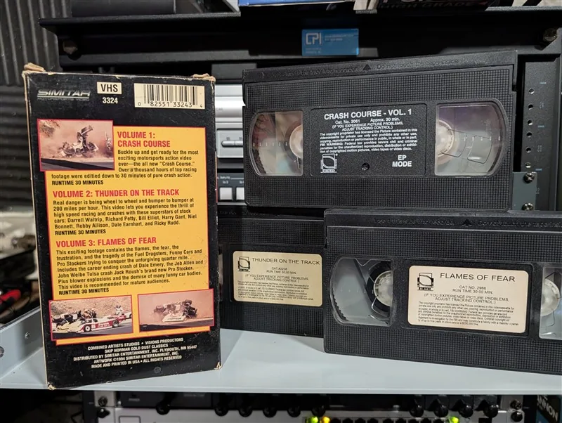 Crashes: Simitar 3 Tape Collection: tape photo 2