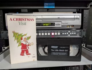 A Christmas Visit / The Little Match Girl / The Little Lamb: tape photo 1