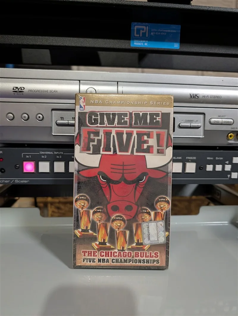 Give Me Five! The Chicago Bulls Five NBA Championships: tape photo 1