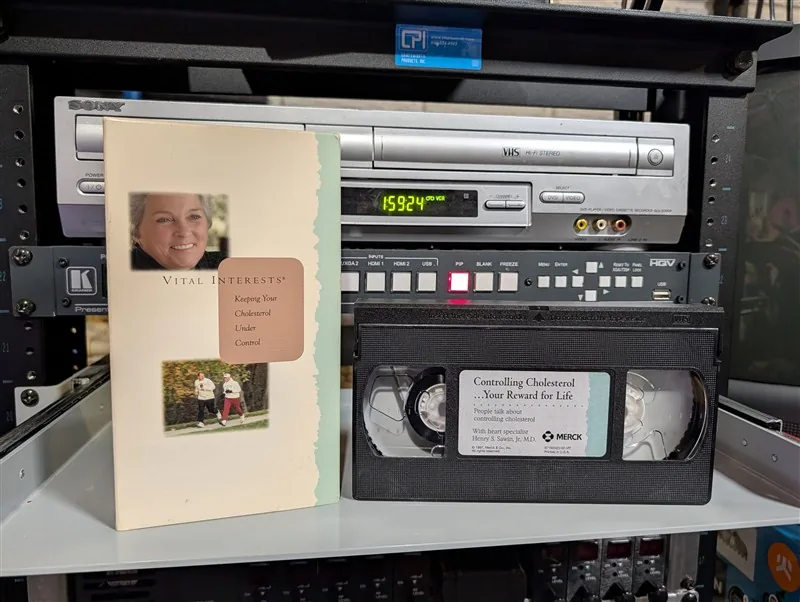 Controlling Cholesterol... Your Reward for Life: tape photo 1