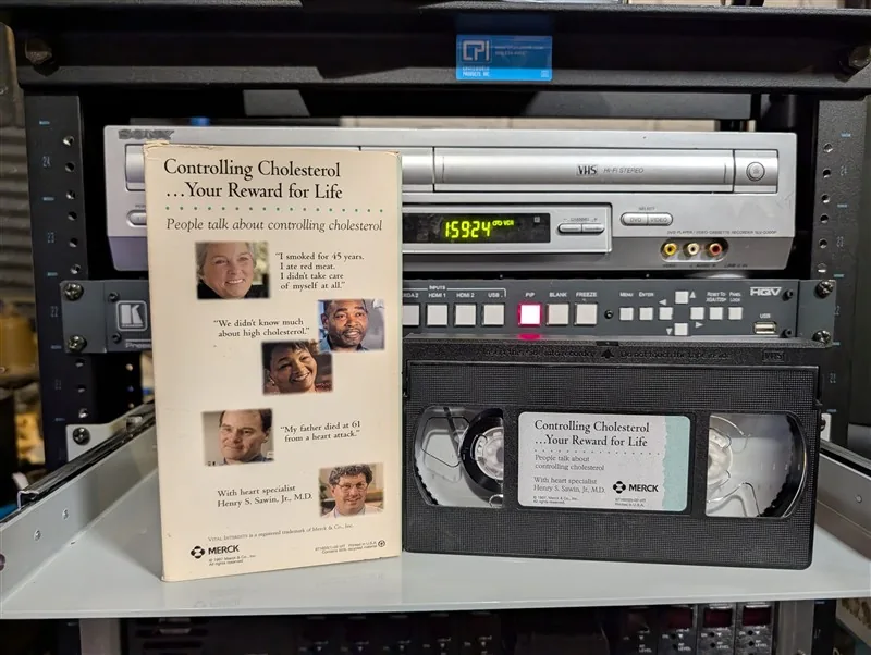 Controlling Cholesterol... Your Reward for Life: tape photo 2