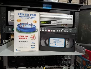 Intex Easy Set Pool Instructional Video (1999): tape photo 1
