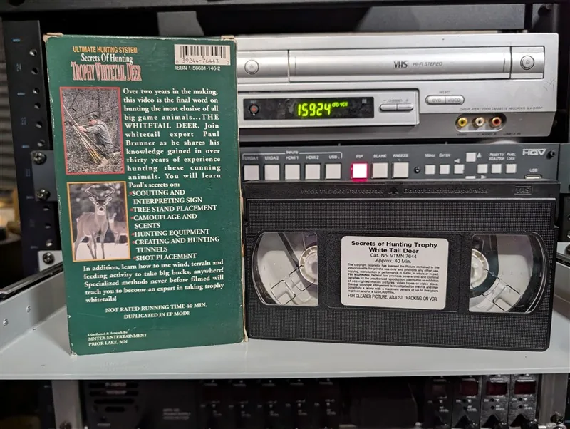 Secrets of Hunting Trophy Whitetail Deer: tape photo 2