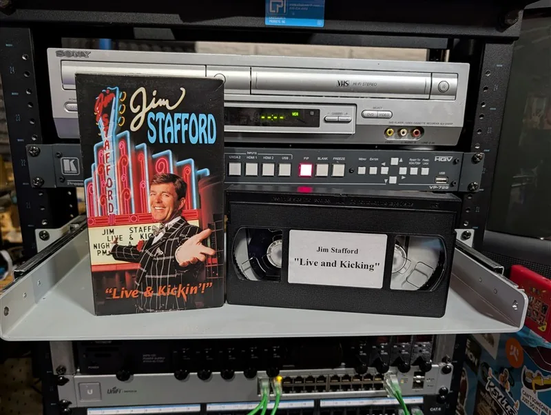 Jim Stafford: Live & Kickin'!: tape photo 1