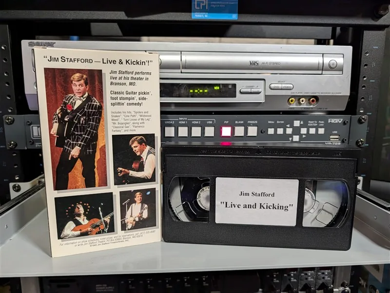 Jim Stafford: Live & Kickin'!: tape photo 2