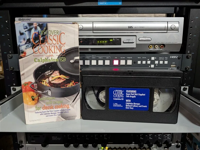Discover Classic Cooking with Calphalon: tape photo 1