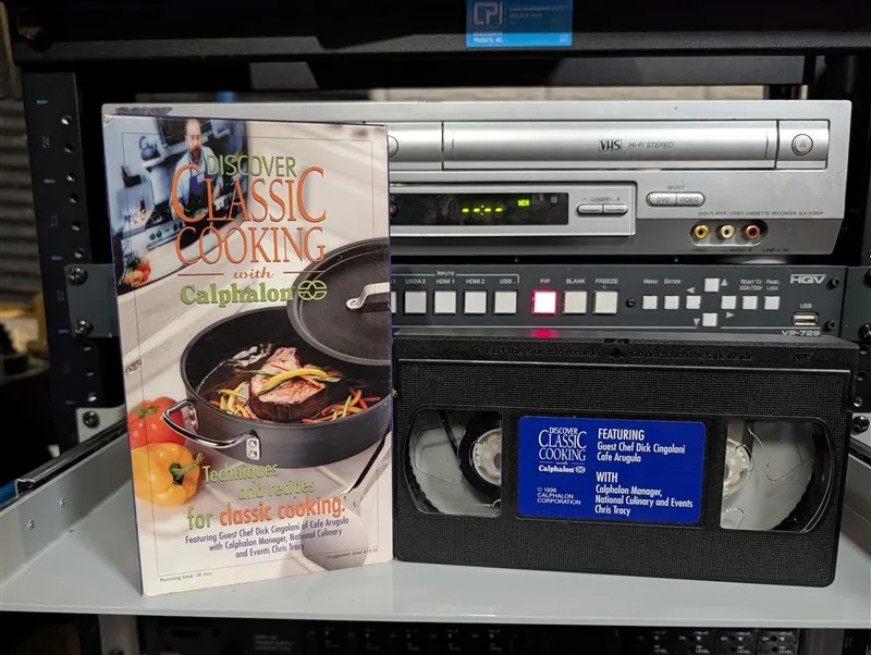 Discover Classic Cooking with Calphalon: tape photo 2