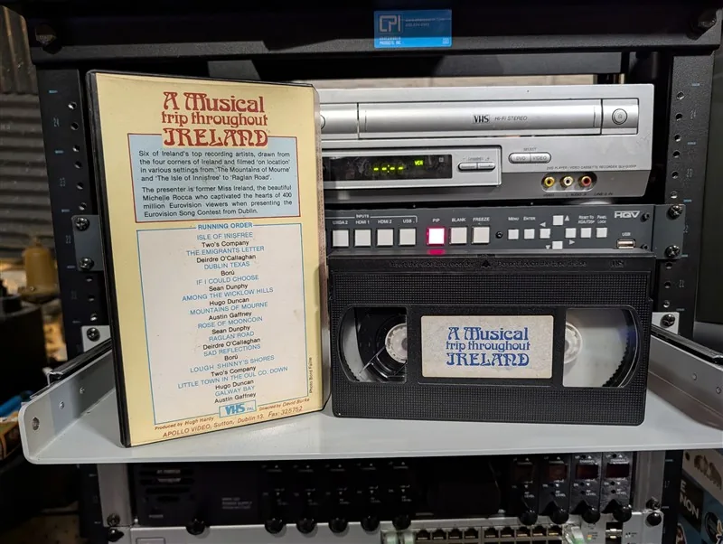 A Musical Trip Throughout Ireland: tape photo 2