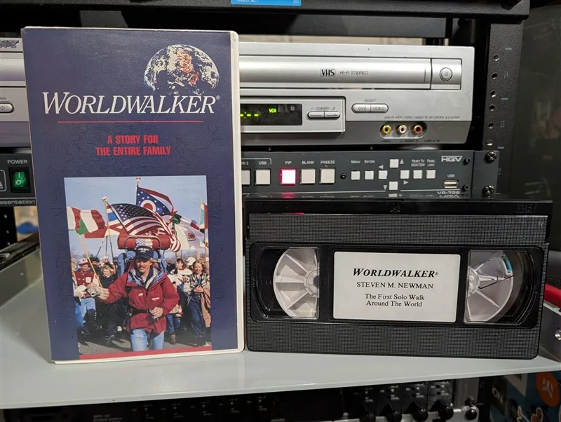 Worldwalker: Steven M. Newman: tape photo 1