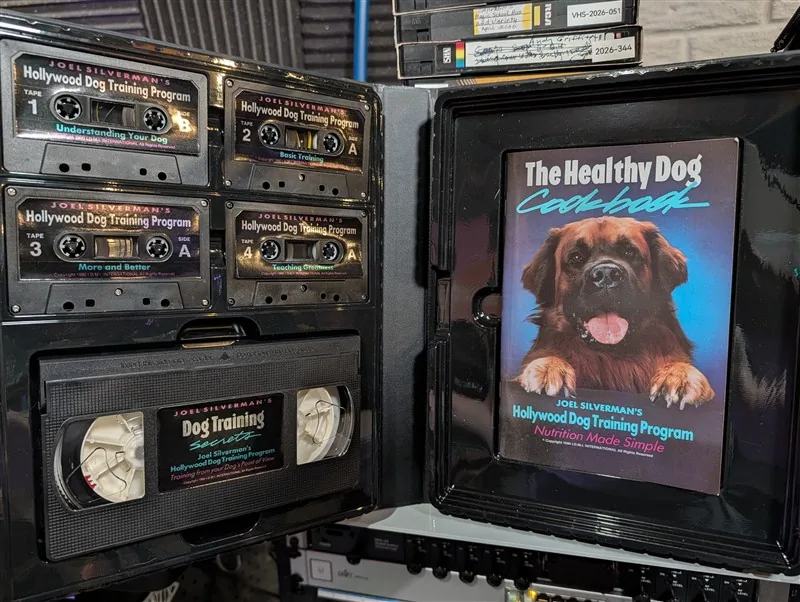 Joel Silverman's Hollywood Dog Training Program: VHS Set: tape photo 2