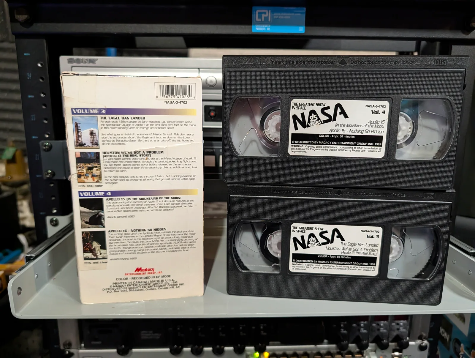 The Greatest Show in Space: NASA, Volumes 3 & 4 (1989): tape photo 1