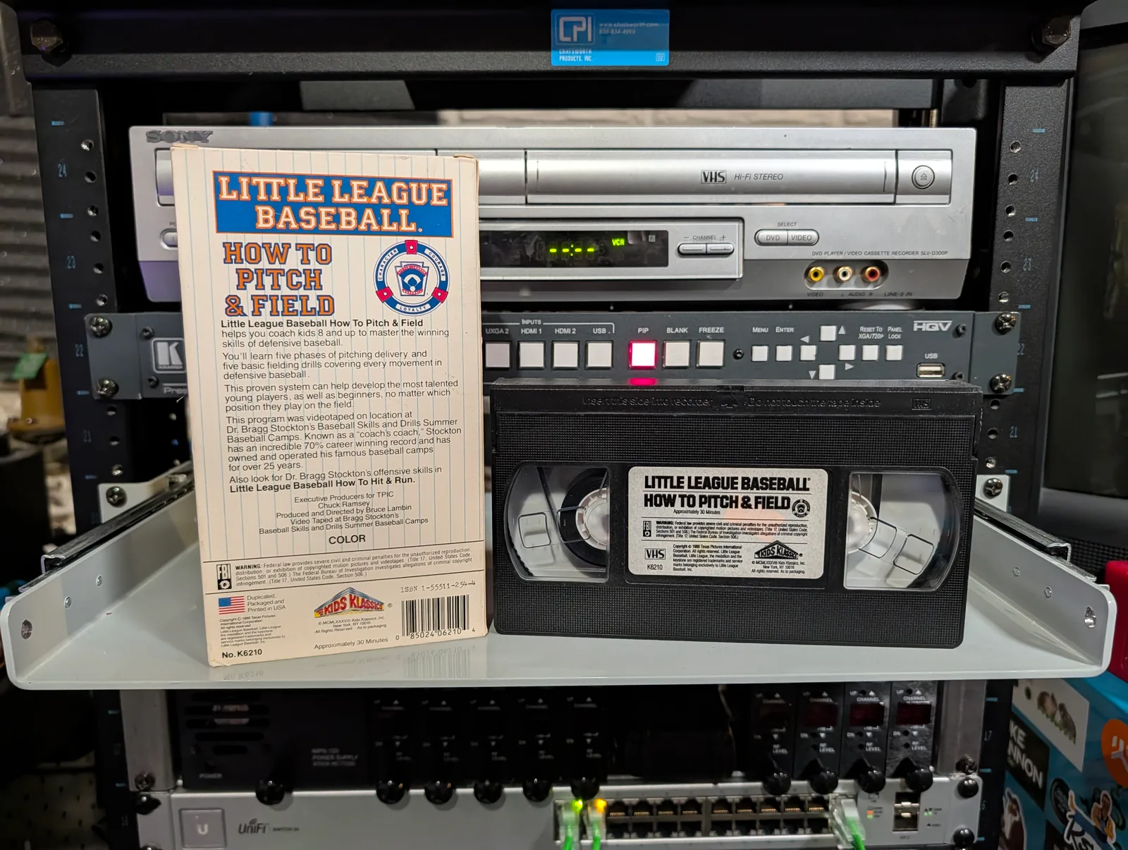 Little League Baseball: How to Pitch & Field: tape photo 2