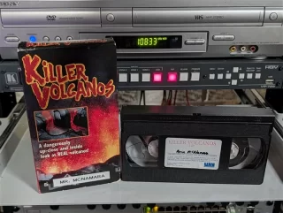 Killer Volcanos: UAV Documentary VHS: tape photo 1