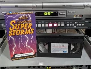 Lethal Lightning: Super Storms VHS, NOVA's Lightning!: tape photo 1