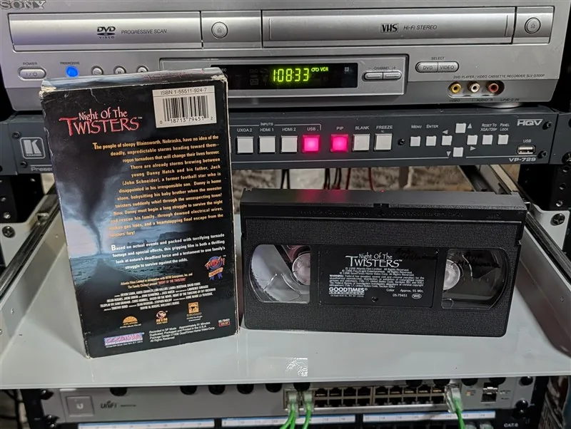 Night of the Twisters: tape photo 2