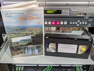The Glens of Antrim and the Antrim Coast Road: tape photo 1