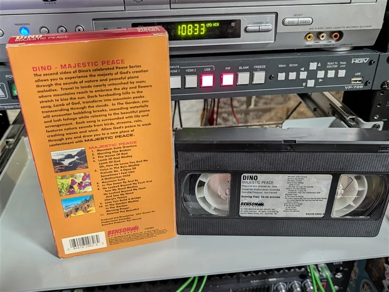 Dino: Majestic Peace: tape photo 2