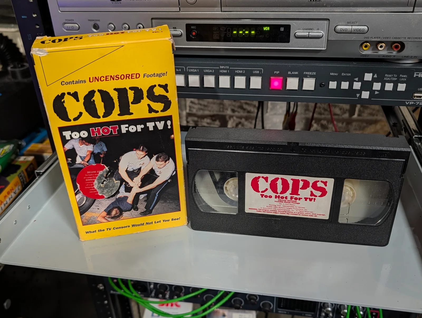 COPS: Too Hot For TV! Vol. 1 (Deluxe Edition): tape photo 1
