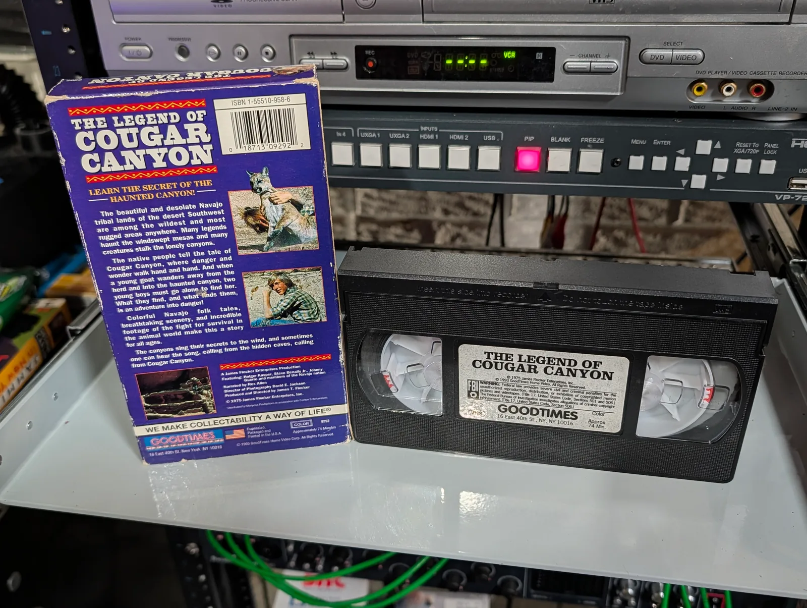 The Legend of Cougar Canyon: tape photo 2