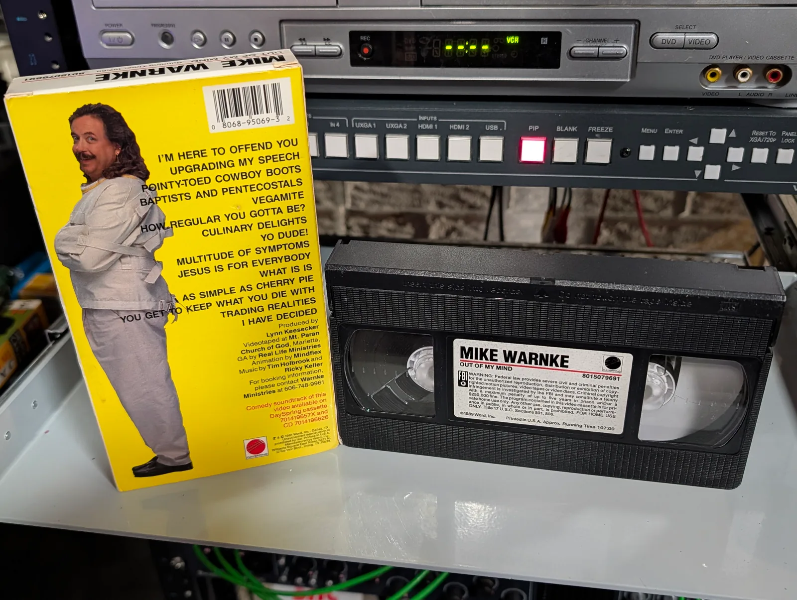 Mike Warnke: Out of My Mind: tape photo 2