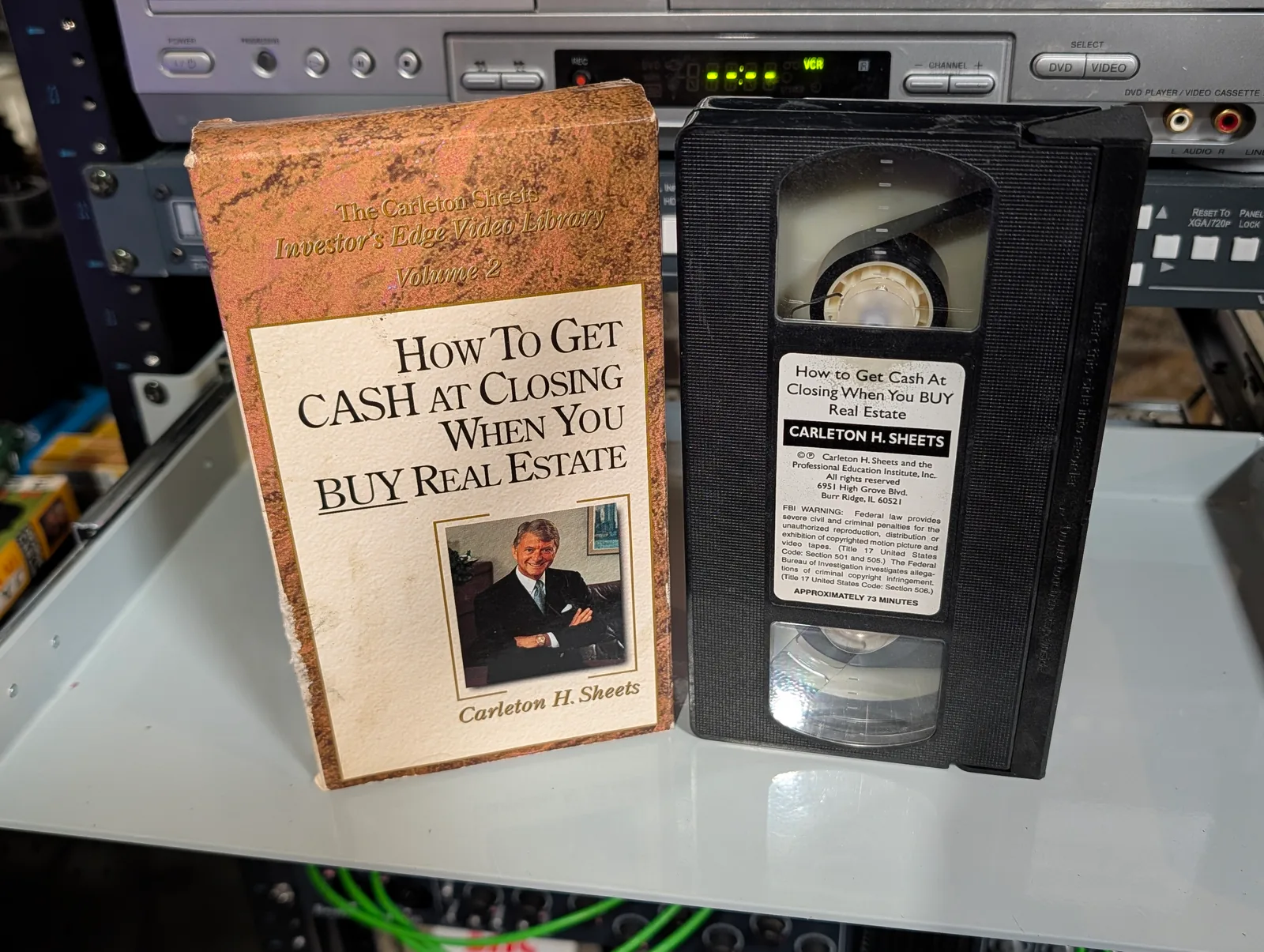 Carleton Sheets: How to Get Cash at Closing When You Buy Real Estate: tape photo 1
