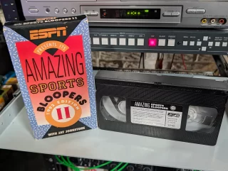 ESPN Amazing Sports Bloopers II (1992 Edition): tape photo 1