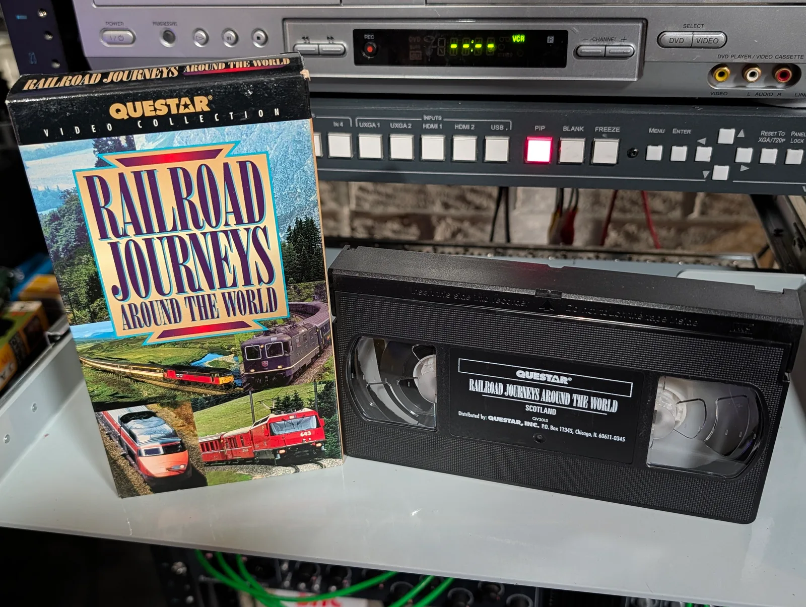 Railroad Journeys Around the World: Scotland: tape photo 1