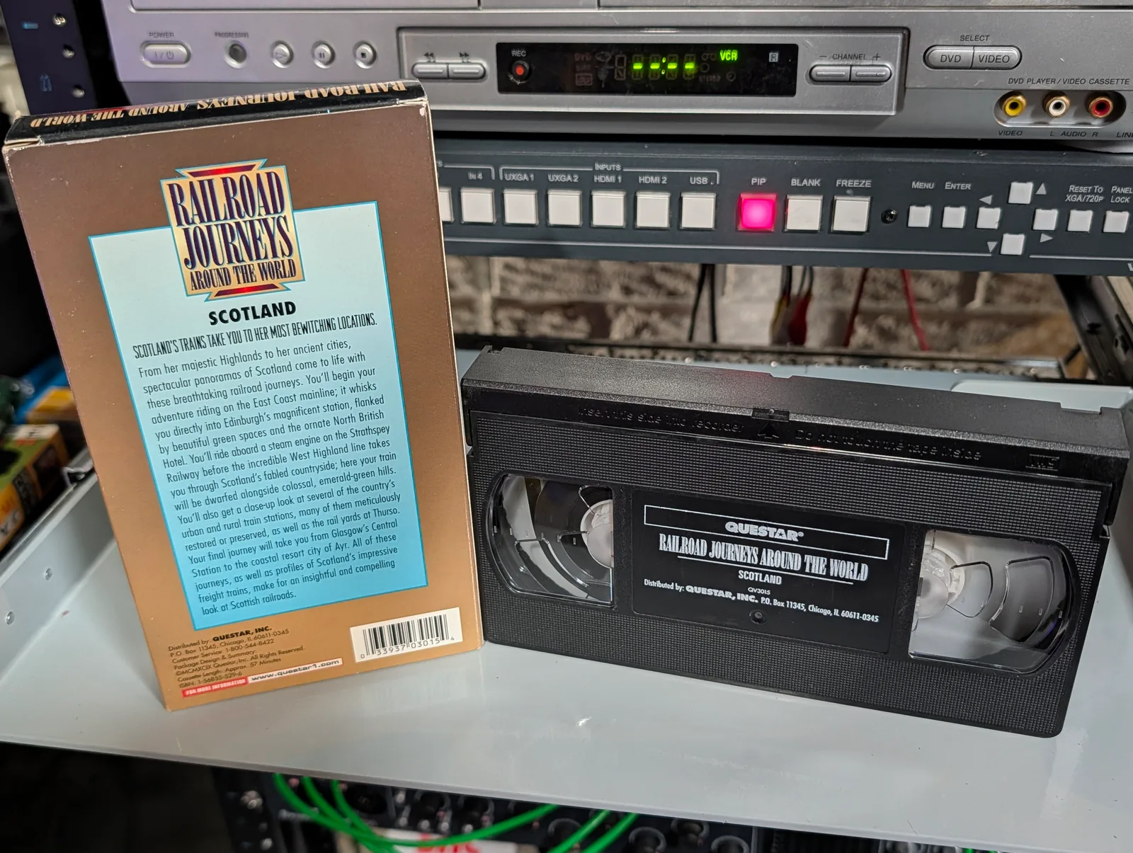 Railroad Journeys Around the World: Scotland: tape photo 2