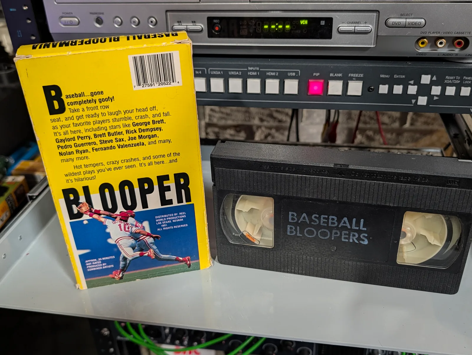 Baseball Bloopermania: Hilarious Foulups: tape photo 2
