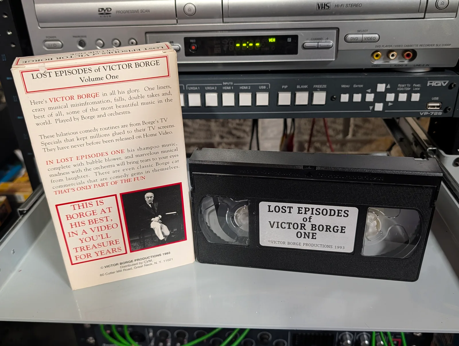 Lost Episodes of Victor Borge: Volume One (1993): tape photo 2