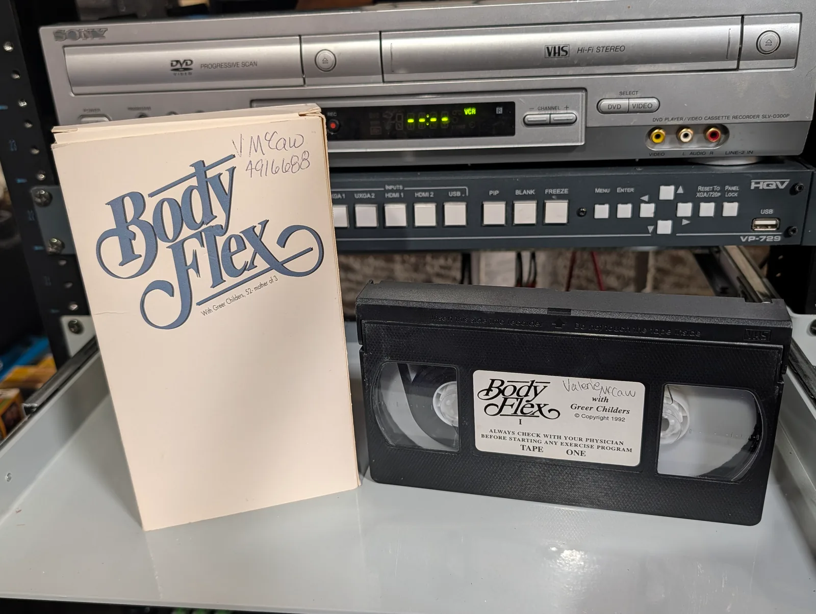 Body Flex with Greer Childers: Tape One (1992): tape photo 2