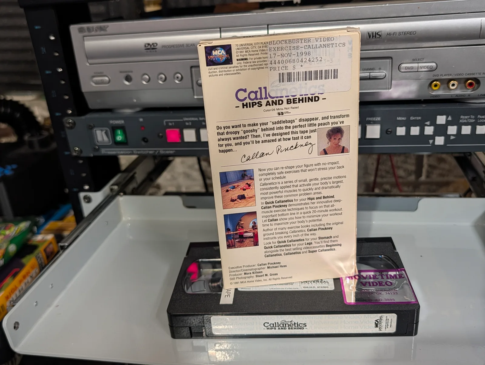 Callanetics: Hips and Behind: tape photo 1