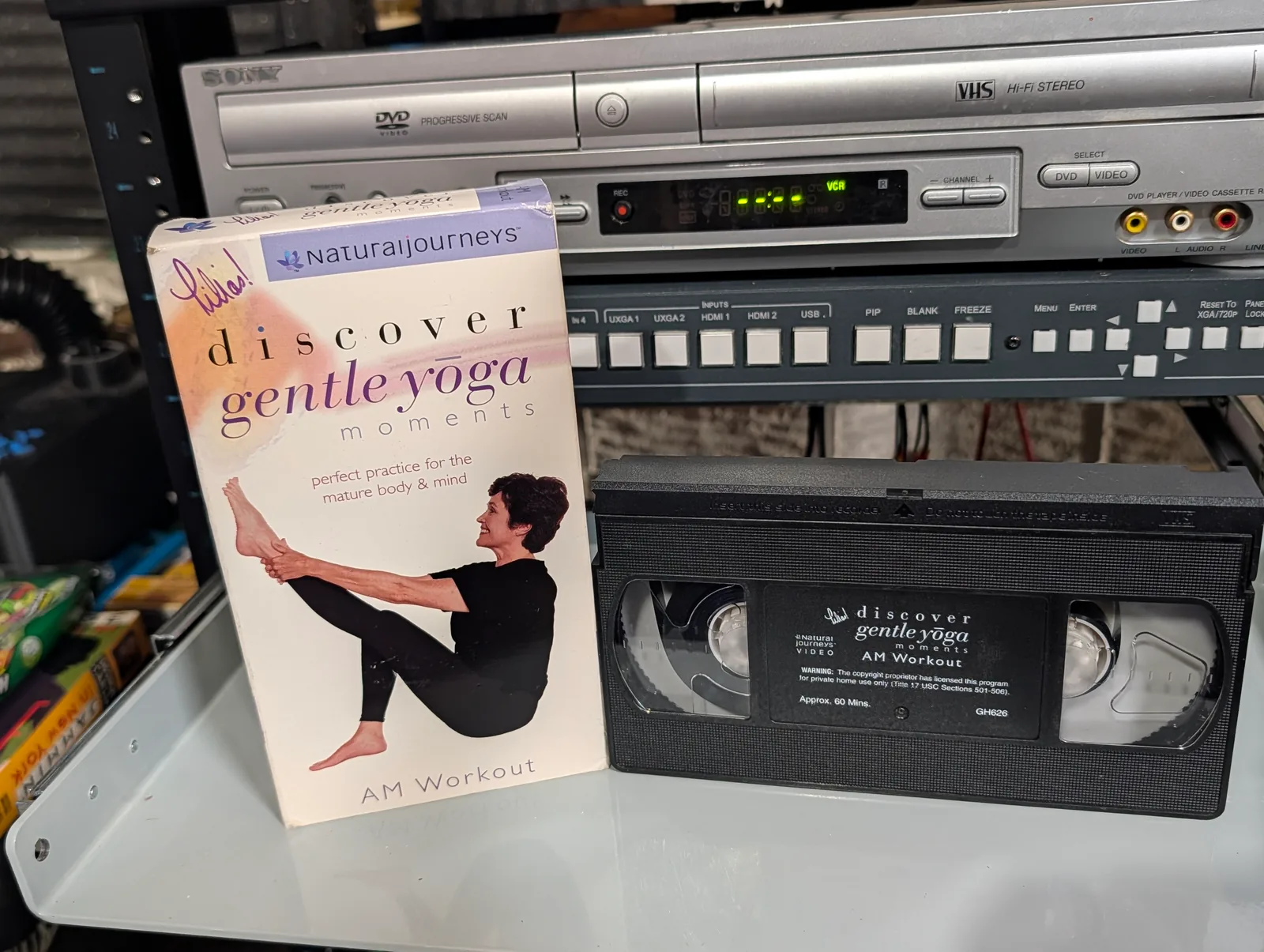 Discover Gentle Yoga Moments: AM Workout: tape photo 1