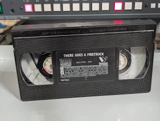 There Goes a Firetruck with Dave Hood: tape photo 1