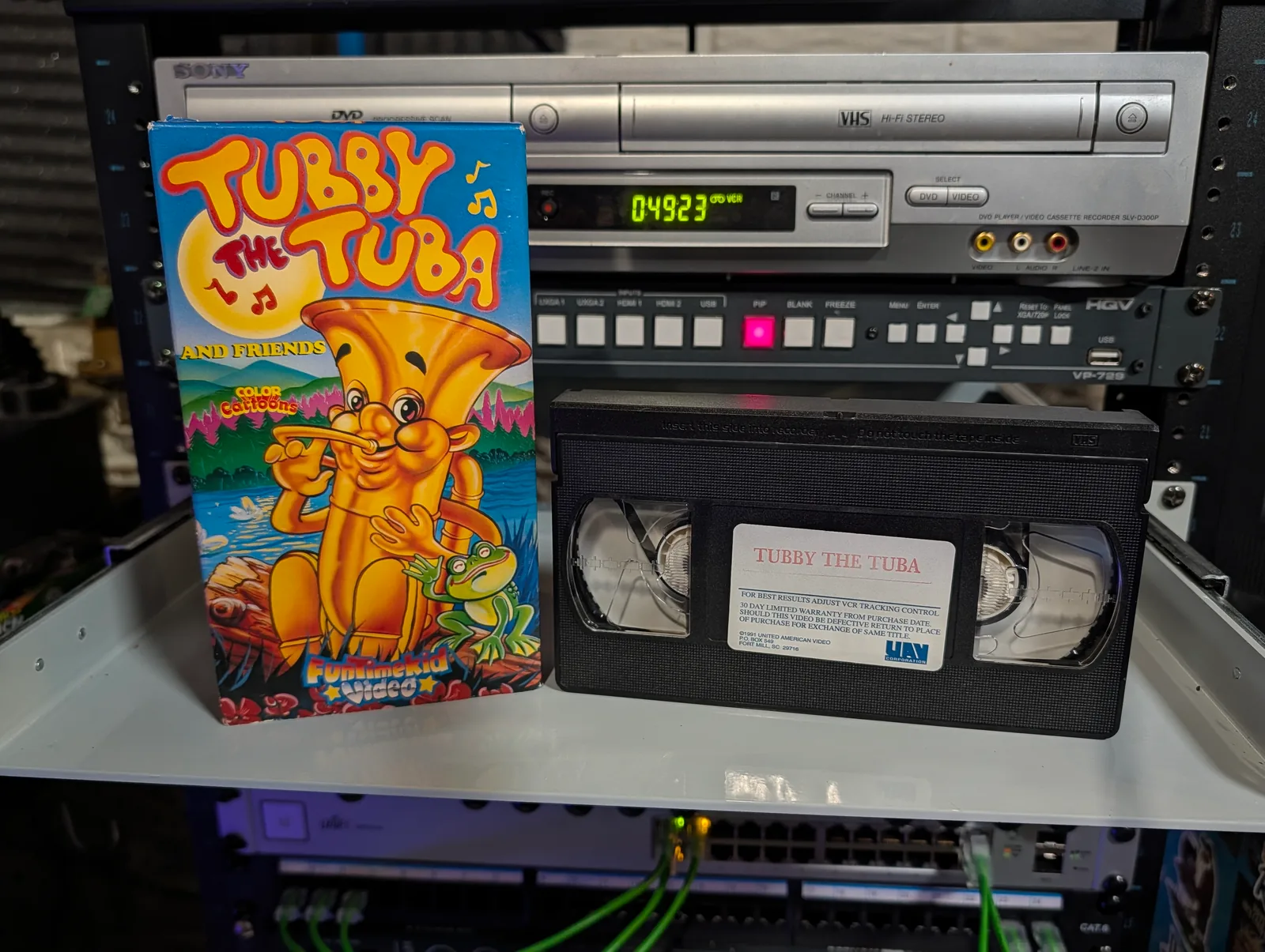 Tubby the Tuba and Friends: tape photo 1