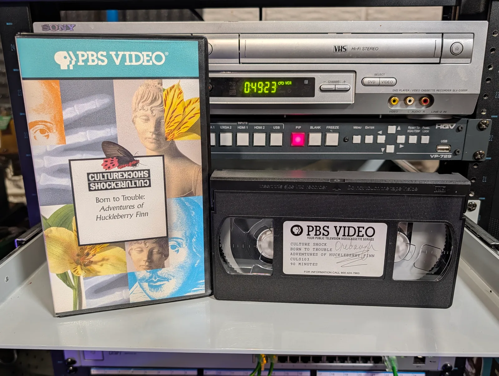 Culture Shock: Born to Trouble: Adventures of Huckleberry Finn: tape photo 1
