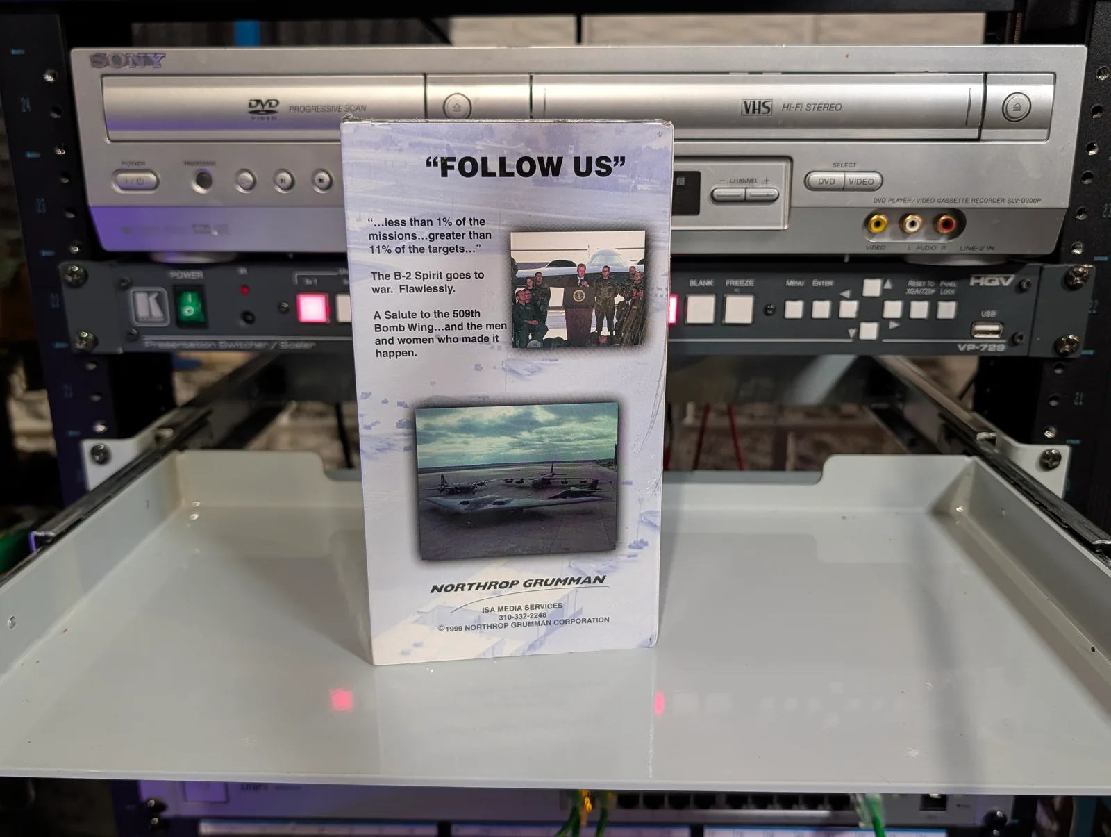 Salute to the 509th: tape photo 2