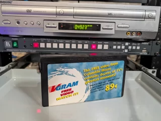 Columbia House VGRAM: Free Video WATCH IT!: tape photo 1